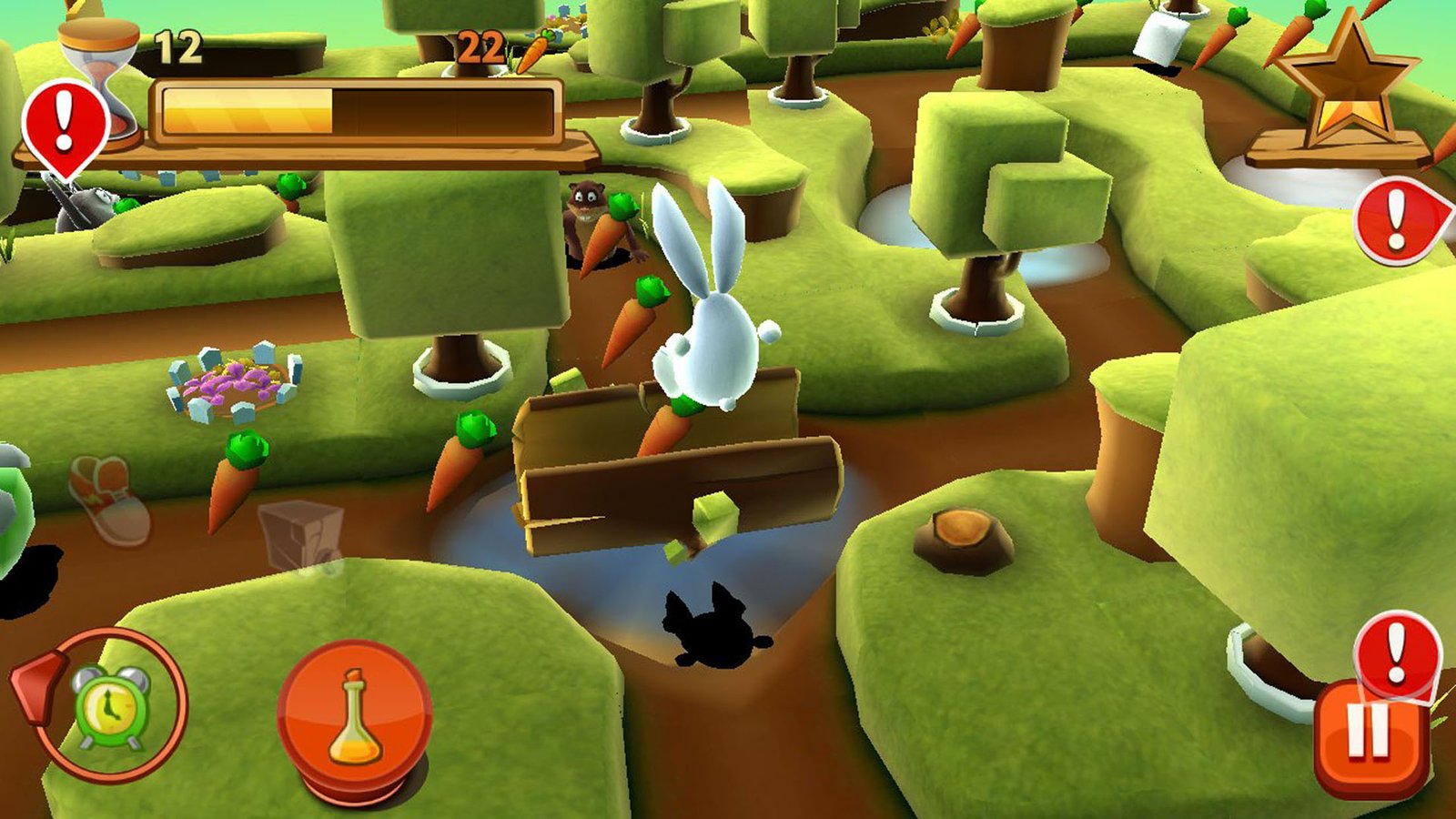 Найти новую игру кролик тинтон бини. Кролик рэббит игра. Кролик в лабиринте игра. Компьютерная игра про кролика. Игра про кролика и морковку.